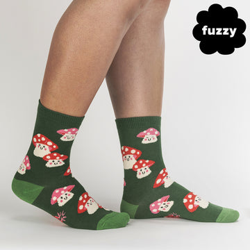 Women's Crew Sock - Mellow Mushrooms